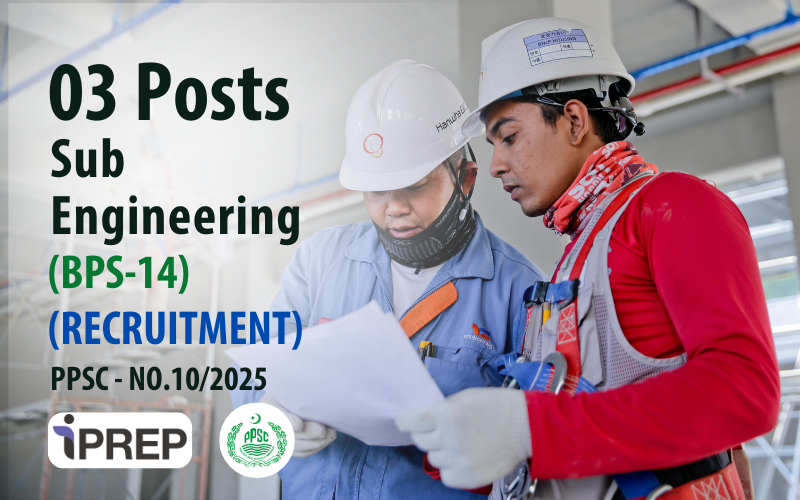Sub Engineering │ BPS-14 │ PPSC