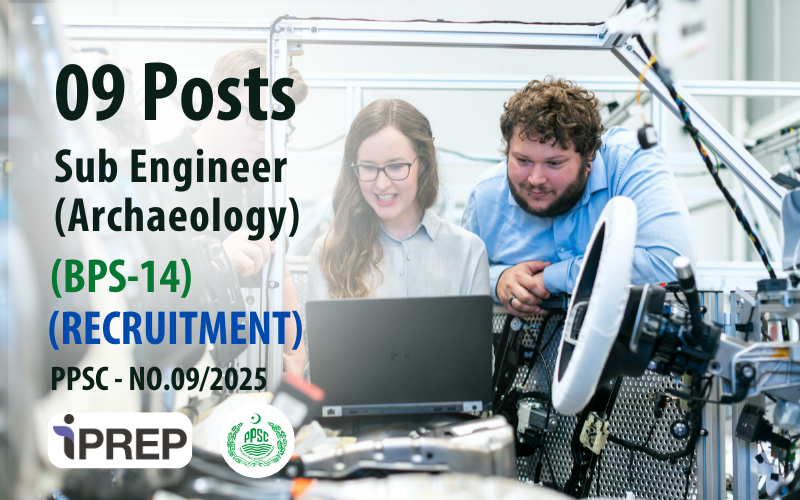 Sub Engineer Archaeology │ BPS-14 │ PPSC