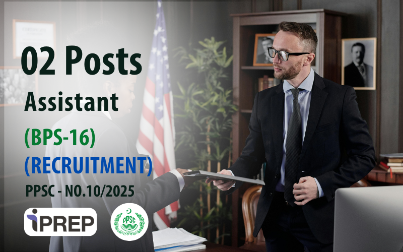 Assistant │ BPS-16 │ PPSC