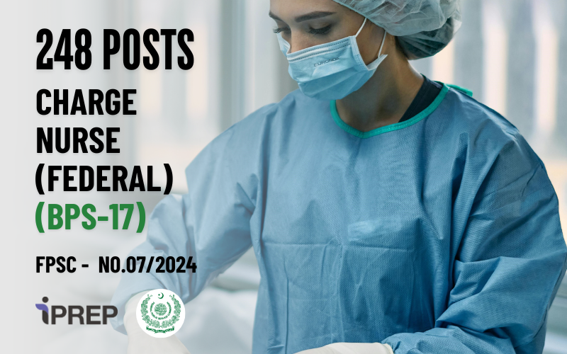 Charge Nurse │ BPS-16 │ FPSC
